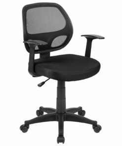 Flash Furniture - Mallard Contemporary Mesh Swivel Office Chair - Black