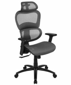 Flash Furniture - Lo Contemporary Mesh Executive Swivel Office Chair - Gray