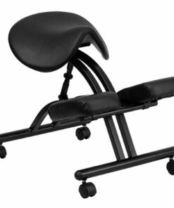 Flash Furniture - Tatum Contemporary Polyurethane Kneeling Chair - Black