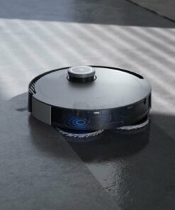 ECOVACS Robotics - DEEBOT X1 OMNI Robot Vacuum & Mop with Auto Empty and Refill, Laser Mapping, AI Object Recognition and Self Clean - BLACK + SILVER