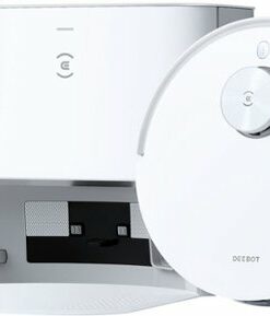 ECOVACS Robotics - DEEBOT T10+  Robot Vacuum & Mop with Auto Empty, Laser Mapping, AI Object Recognition - WHITE