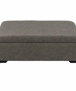CorLiving - Linden Square Storage Ottoman - Grey