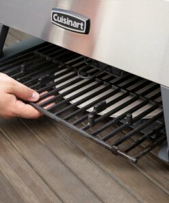 Cuisinart - 3-in-1 Pizza Oven, Griddle, & Grill - Stainless Steel