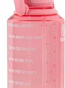 Takeya - Tritan 64oz Straw Motivational - Flutter Pink