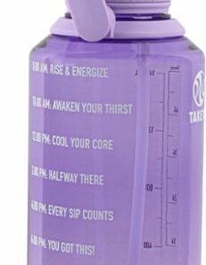 Takeya - Tritan 64oz Straw Motivational - Vivacity Purple