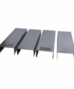Whirlpool - Island Hood Chimney Extension Kit - Silver
