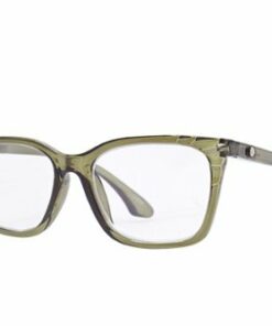 Crusheyes - Isabella; 1Lens Readers, Supports +0.50 to +2.50 Diopters in One Lens, Revolutionary Patented Technology - Gloss Crystal Khaki Green