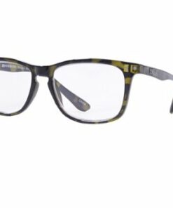 Kreedom - Elijah; 1Lens Readers, Supports +0.50 to +2.50 Diopters in One Lens, Revolutionary Patented Technology - Gloss Khaki Green + Black Demi