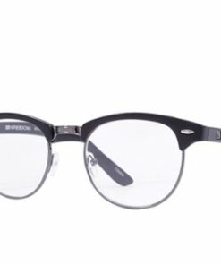 Kreedom - Mason; 1Lens Readers, Supports +0.50 to +2.50 Diopters in One Lens, Revolutionary Patented Technology - Matte Black + Gunmetal Rim