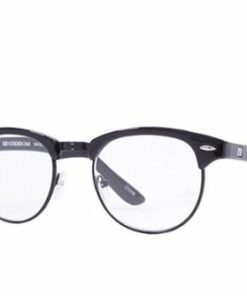 Kreedom - Mason; 1Lens Readers, Supports +0.50 to +2.50 Diopters in One Lens, Revolutionary Patented Technology - Gloss Black + Silver Metal