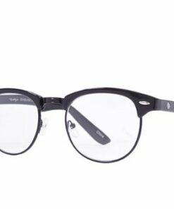 Crusheyes - Evelyn; 1Lens Readers, Supports +0.50 to +2.50 Diopters in One Lens, Revolutionary Patented Technology - Gloss Black + Silver Meal