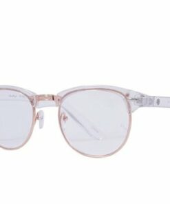 Crusheyes - Evelyn; 1Lens Readers, Supports +0.50 to +2.50 Diopters in One Lens, Revolutionary Patented Technology - Gloss Crystal + Copper Metal
