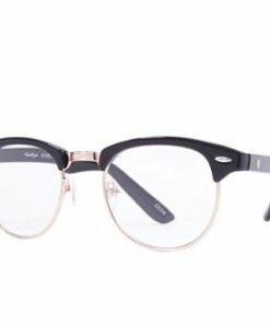 Crusheyes - Evelyn; 1Lens Readers, Supports +0.50 to +2.50 Diopters in One Lens, Revolutionary Patented Technology - Gloss Black + Copper Metal