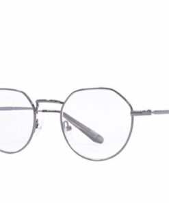 Kreedom - Mateo; 1Lens Readers, Supports +0.50 to +2.50 Diopters in One Lens, Revolutionary Patented Technology - Gunmetal + Smoke Temple Tips