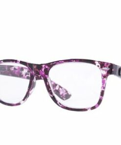 Crusheyes - AVA; 1Lens Readers, Supports +0.50 to +2.50 Diopter Range in One Lens, Revolutionary Patented Technology - Gloss Crystal Purple / Pink Demi