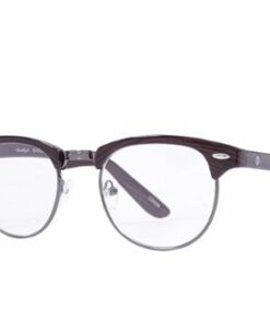 Crusheyes - Evelyn; 1Lens Readers, Supports +0.50 to +2.50 Diopters in One Lens, Revolutionary Patented Technology - Gloss Wood + Gunmetal