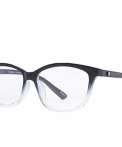 Crusheyes - Sophia; 1Lens Readers, Supports +0.50 to +2.50 Diopters in One Lens, Revolutionary Patented Technology - Gloss Crystal/BLK Brow/BLKTemple Tips