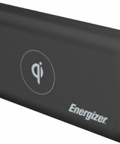 Energizer - Ultimate Lithium 20,000mAh 20W Qi Wireless Portable Charger/Power Bank QC 3.0 & PD 3.0 for Apple, Android, USB Devices - Black
