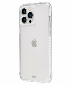 Case-Mate - Tough Clear Plus Hardshell Case w/ Antimicrobial for iPhone 13 Pro Max - Clear