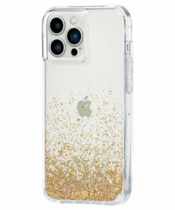 Case-Mate - Twinkle Ombre Hardshell Case for iPhone 13 Pro Max - Gold