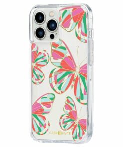 Case-Mate - Print Hardshell Case for iPhone 13 Pro Max - Butterflies