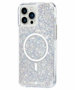 Case-Mate - Twinkle Hardshell Case w/ MagSafe w/ Antimicrobial for iPhone 13 Pro Max - Stardust