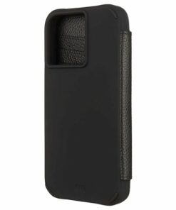 Case-Mate - Wallet Folio w/ MagSafe w/ Antimicrobial for iPhone 13 Pro - Black