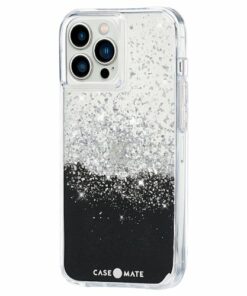 Case-Mate - Karat Onyx Hardshell Case w/ Antimicrobial for iPhone 13 Pro Max - Black/Gold