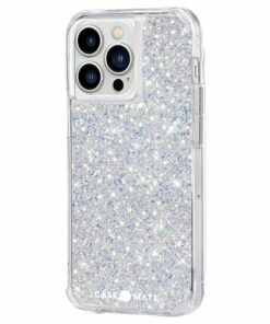 Case-Mate - Twinkle Hardshell Case w/ Antimicrobial for iPhone 13 Pro - Stardust