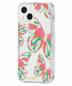 Case-Mate - Print Hardshell Case for iPhone 13 - Butterflies