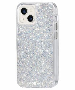 Case-Mate - Twinkle Hardshell Case w/ Antimicrobial for iPhone 13 - Stardust