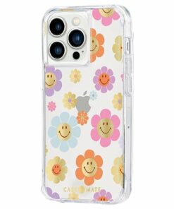 Case-Mate - Print Hardshell Case for iPhone 13 Pro - Retro Flowers