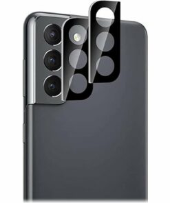 SaharaCase - ZeroDamage Camera Lens Protector for Samsung Galaxy S22+ (2-Pack) - Black
