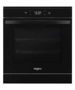Whirlpool - 24" Built-In Single Electric Convection Wall Oven with Adjustable Self-Clean Cycle - Black
