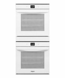 Whirlpool - 24" Built-In Double Electric Convection Wall Oven with WiFi - White