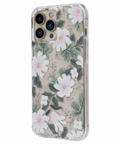 Rifle Paper - iPhone 13 Pro w/ Antimicrobial - Willow