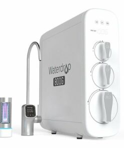 Waterdrop - 800GPD Tankless Reverse Osmosis Water Filter with UV Light - White