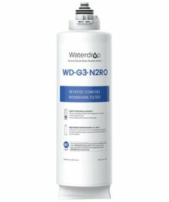 Waterdrop - Replacement Filter for B-BY-G3-W, Reverse Osmosis System, 2 Year - White