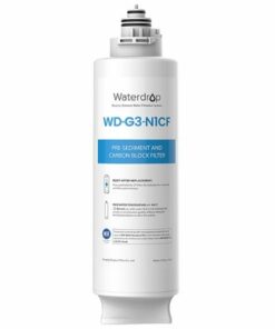 Waterdrop - Replacement Filter for B-BBY-G3P800-W and B-BBY-G3-W Reverse Osmosis System, 6 Month - White