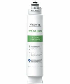Waterdrop - Replacement Filter for B-BBY-G3P800-W and B-BBY-G3-W Reverse Osmosis System, 1 Year - White