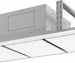 Zephyr - Lux 63 in. Shell Only Island Range Hood with LED Lights - White