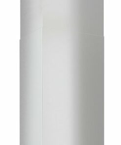 Zephyr - 12 ft. Duct Cover Extension for BVE Range Hoods - Stainless steel