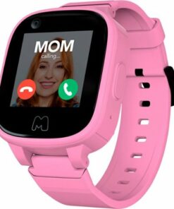 MOOCHIES - Connect Smartwatch Phone + GPS Tracker for Kids 4G - Pink
