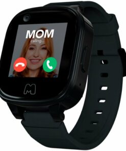 Moochies Connect Smartwatch Phone + GPS Tracker for Kids 4G - Black