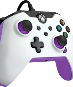PDP Wired Controller: Kinetic White - Xbox Series X|S, Xbox One, Xbox, Windows 10/11 - Kinetic White