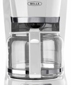 Bella - 12-Cup Programmable Coffee Maker - White