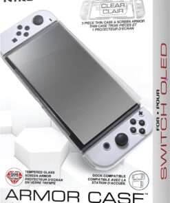 Nyko - Armor Case for Nintendo Switch OLED - Clear