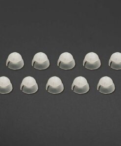 Hearing Assist - Small Open Dome Ear Cap 10 Ct - Translucent