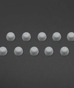 Hearing Assist - Small Closed Dome Ear Cap 10 Ct - Translucent
