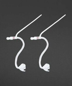 Hearing Assist - Hearing Aid Tube Medium Right 2 Ct - Translucent